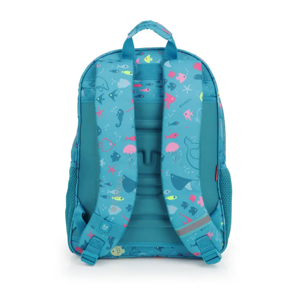 Gabol ACQUA – Mochila Trolley Infantil Adaptable a Carro