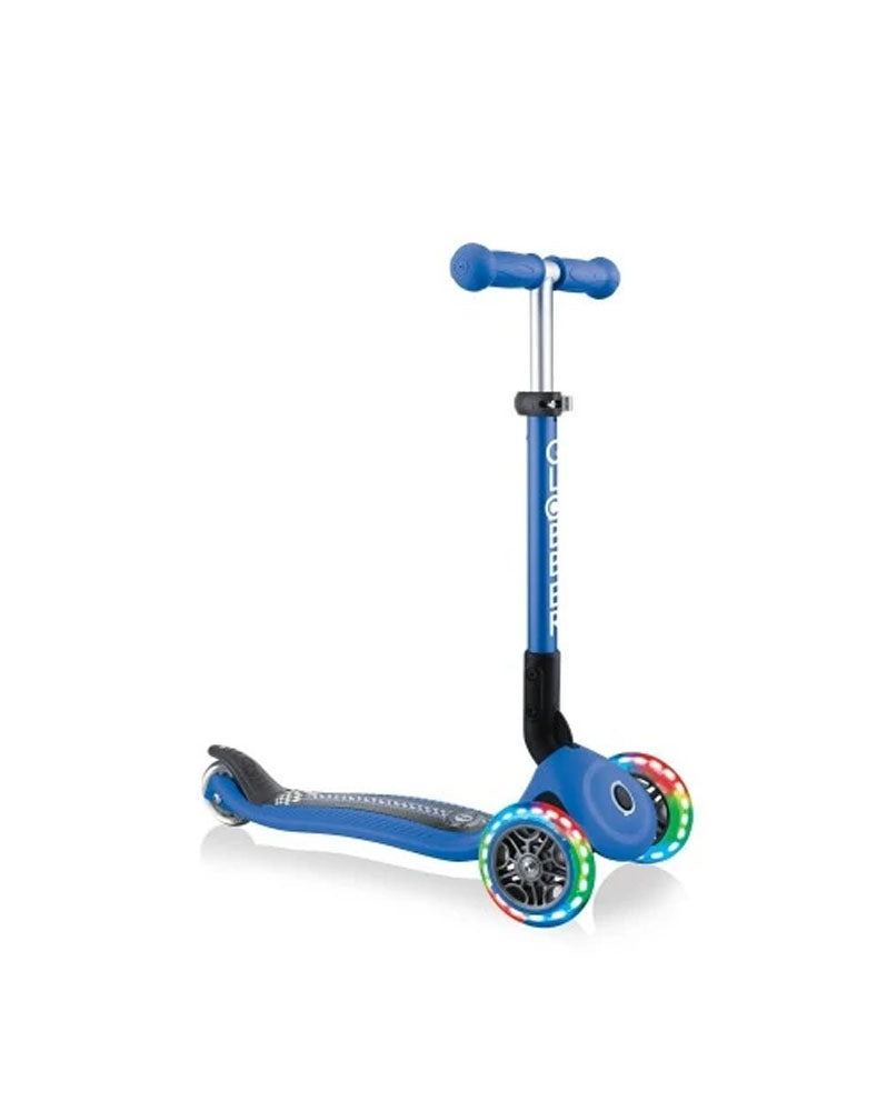 Globber 3 Wheels 4 In 1 Primo Luminous Fantasy 3 years+ - Racing Blue
