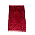 Alfombra de oración muy suave y fina - Rojo