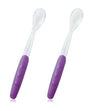 Ensemble de 2 Cuillères Douces NUK 4M+ - Violet