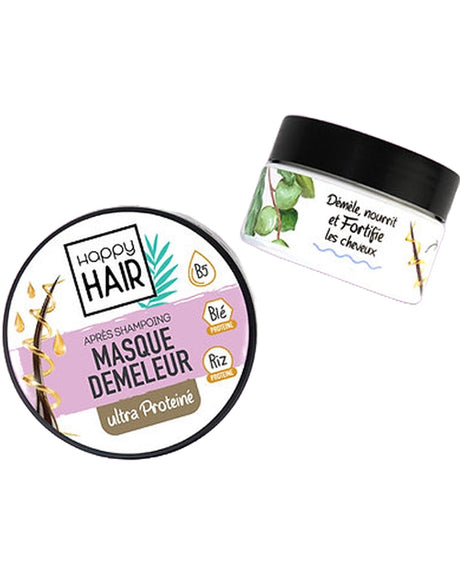 UrbanK Masque Démêleur Après Shampoing Ultra Protéine Cheveux Sec - 100ml