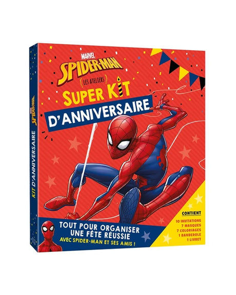 Super Kit D'anniversaire - SpiderMen