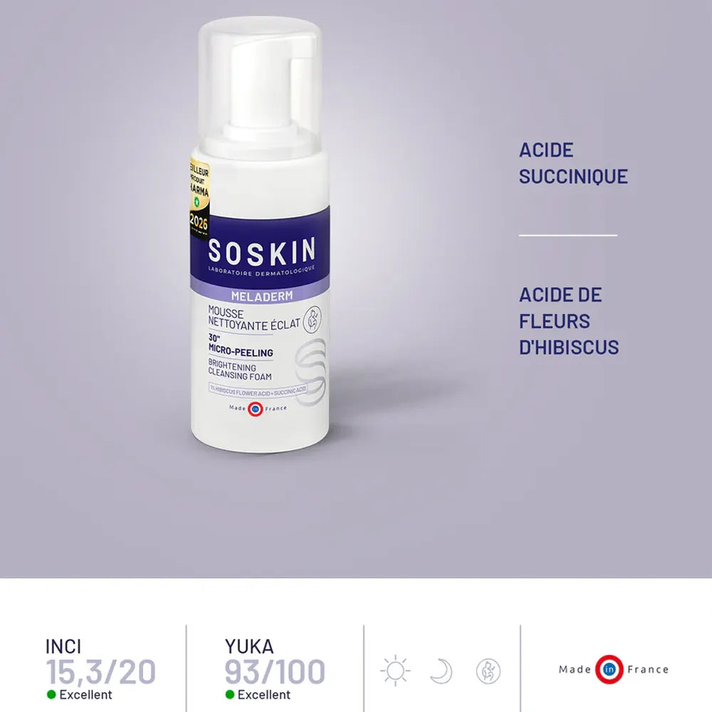 Soskin Meladerm Espuma Limpiadora Luminosidad 100ml