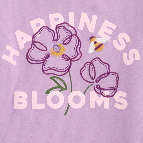 Sweat-Shirt en Coton Happiness Blooms Carter's - Fleuri Violet