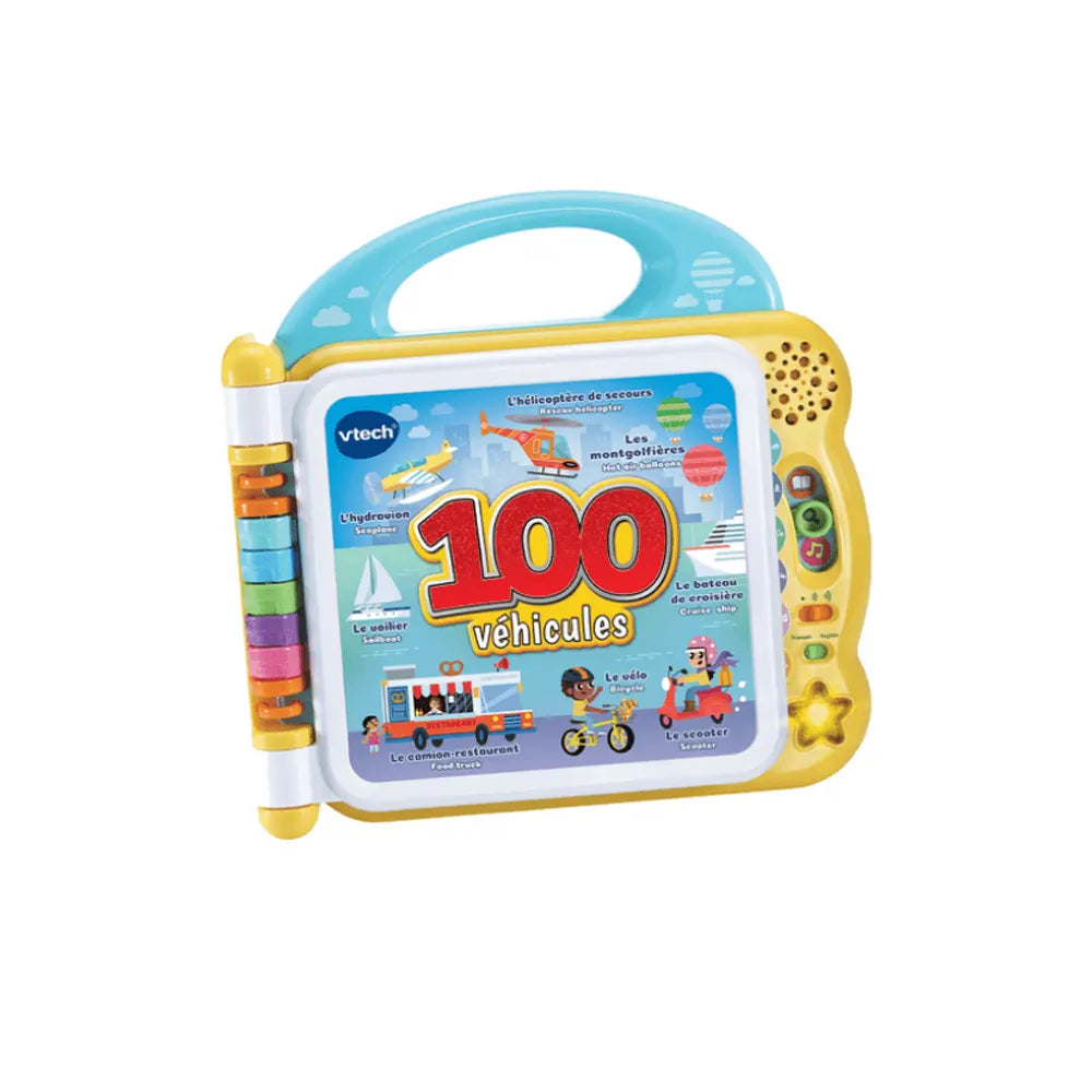 Vtech Imagier Bilingue 100 Véhicules - Multicolore