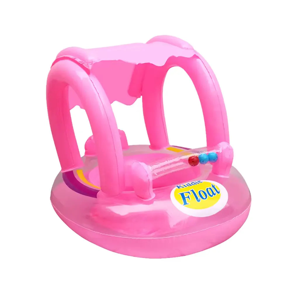 Inflatable Baby Seat Float with Roof – 6M+