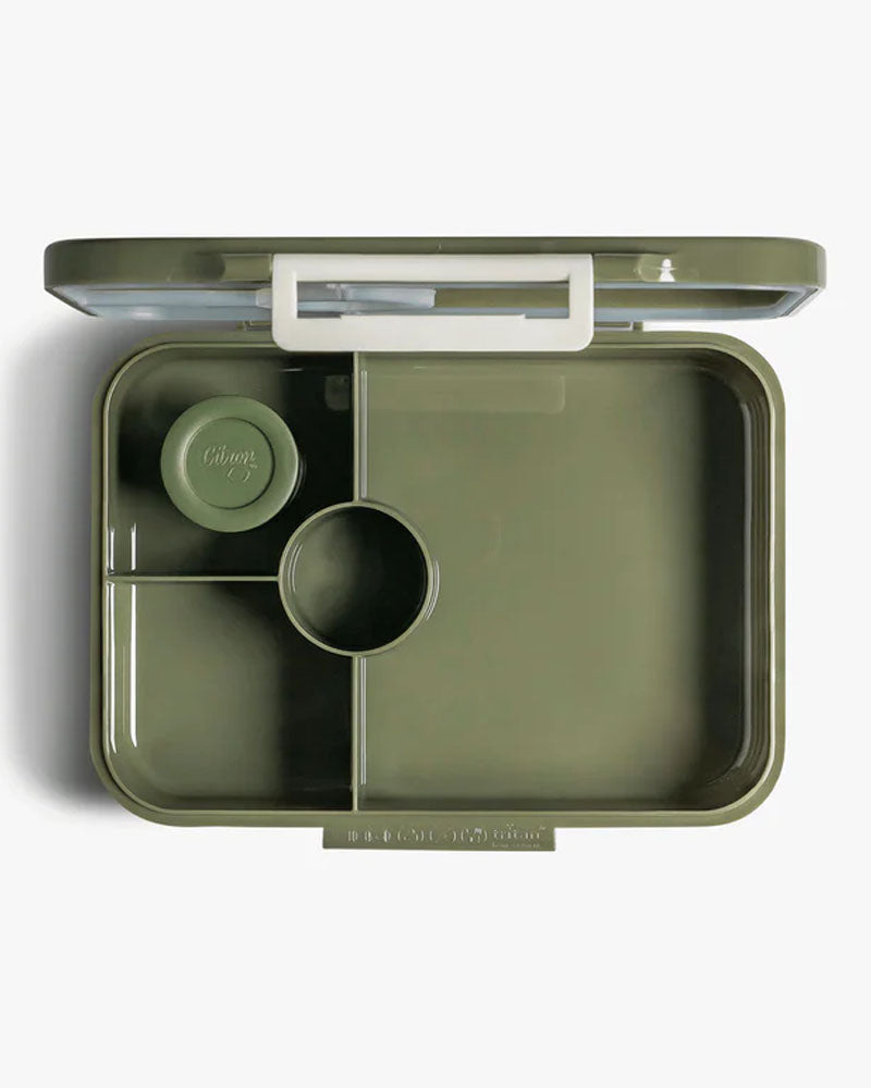 Lunchbox Tritan 4 Compartiments Citron - Vert