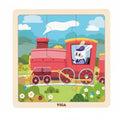 Viga Toys 9 Piece Puzzle 18M+ - Train