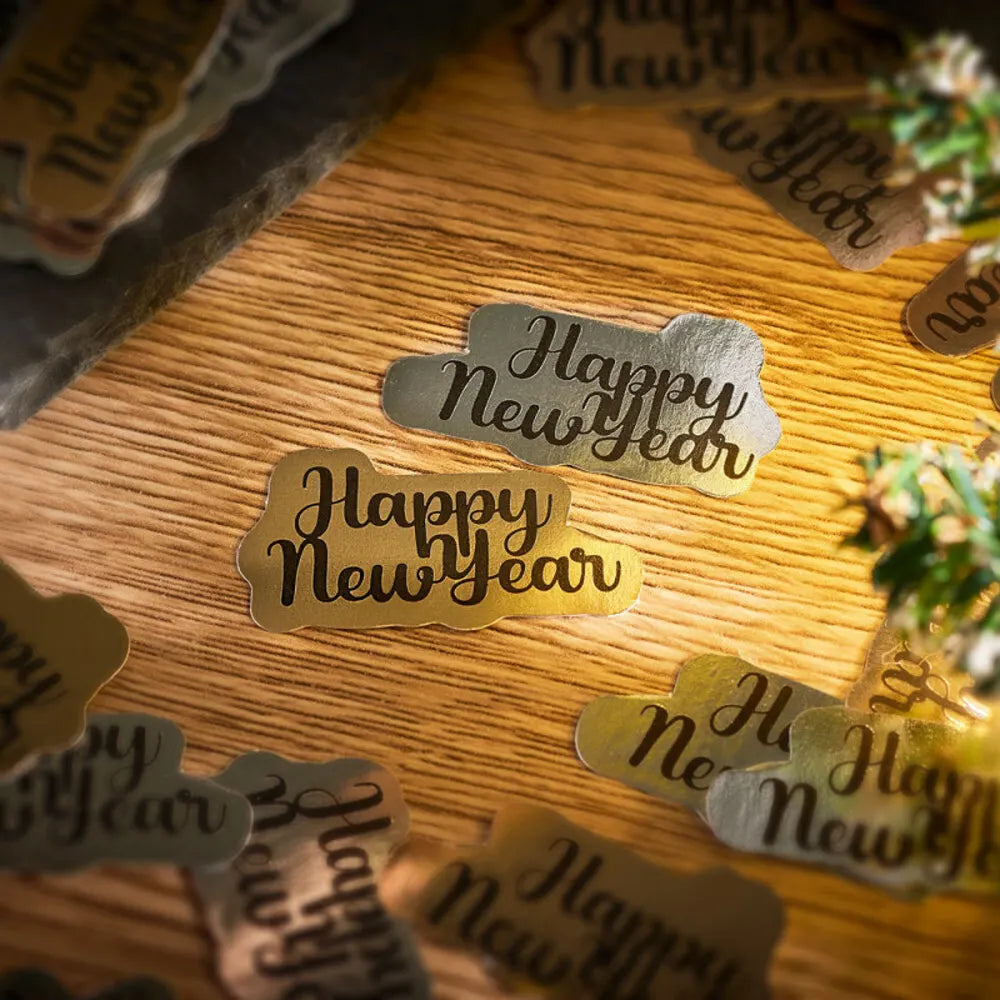 Confettis Happy New Year 4 cm - vue 2