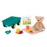 B. Toys Ours en Peluche & Livre Cartonné & Pique-Nique 18M+