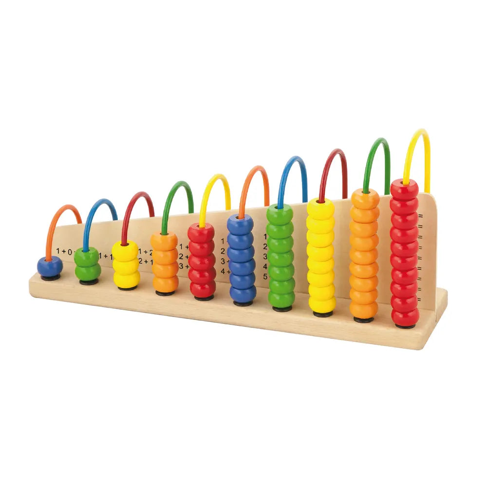 Viga Toys Boulier Mathématique en Bois – 3A+