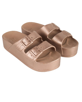 Cacatoès Sandales Metallic - Cuivre