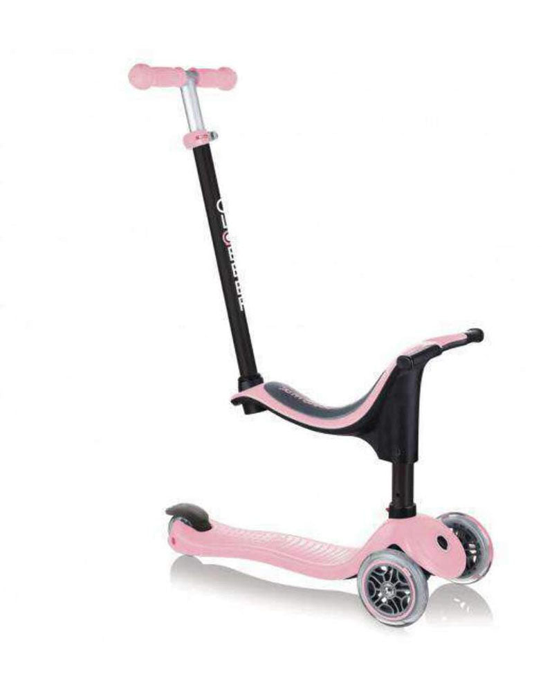 Trottinette Globber 3 Roues 4 En 1 Go Up Sporty - Rose Pastel