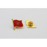 Morocco Flag Pin – 2.5 x 2 cm
