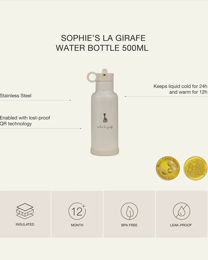 Gourde Isotherme 350ml avec Citron - Sophie La Girafe