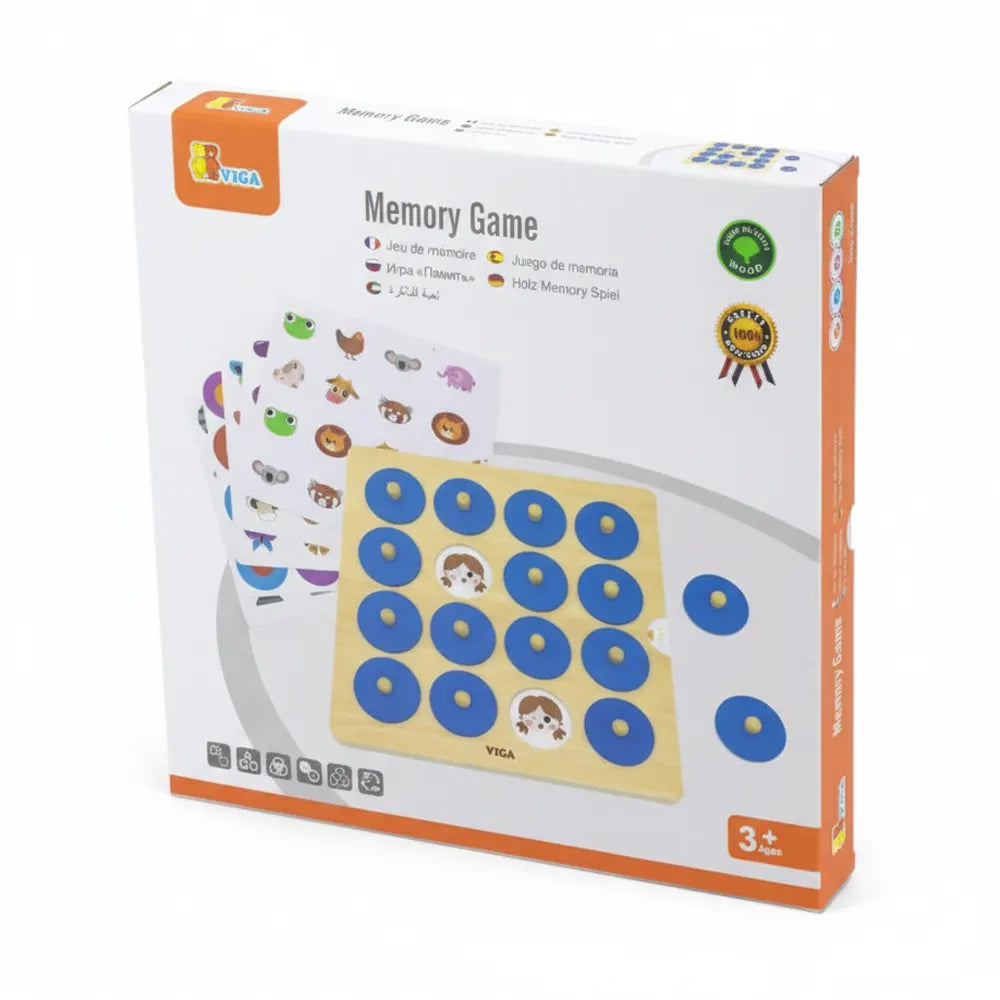 Viga Toys Juego Educativo de Entrenamiento de la Memoria – 3A+