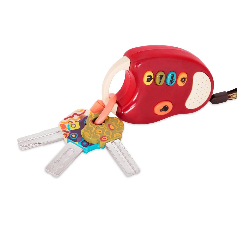 B.Toys Fun Keys with Remote Control 6M+ - Red