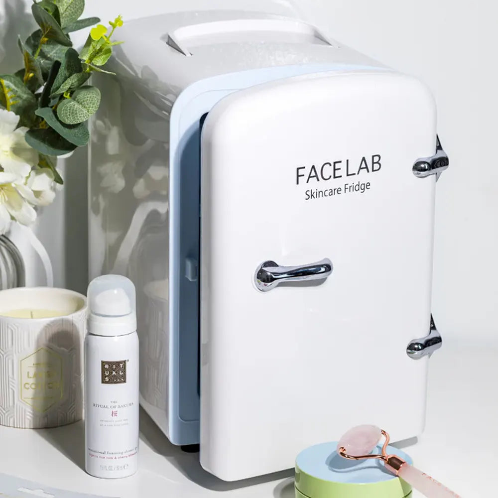 Facelab x Caudalie Nevera para cosméticos blanca + ¡Regalos!
