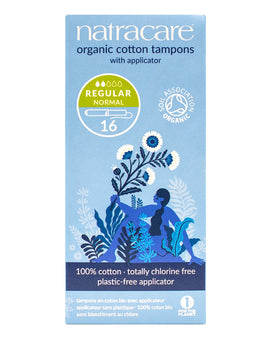 Natracare Tampons avec Applicateur Regular - 16 Unités