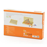 Viga Toys Juego Clásico 4 en Raya de Madera - 3A+