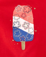 Ensemble 2 Pièces Débardeur & Jupe-Short Carter's - Rouge & Bleu