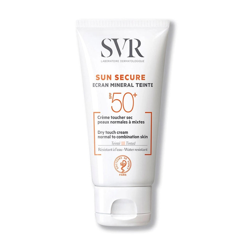 SVR SUN SECURE Écran Minéral Teinté Peaux normales à mixtes 50 SPF+ 60g