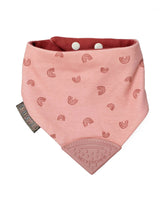 Bavoir de dentition Cheeky Chompers - Rainbow Rose