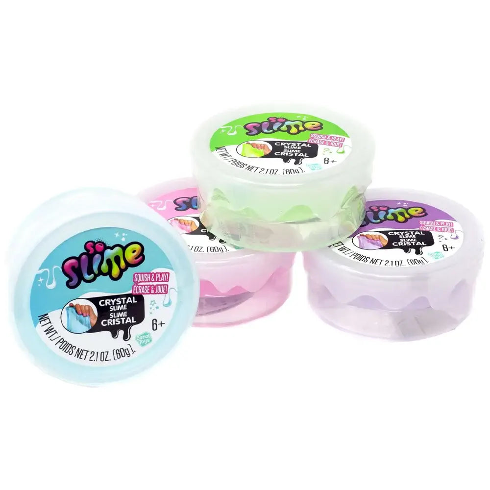 Canal Toys Slime Pots à Collectionner – Violet Cristal