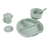 Coffret de Repas en Silicone 7 Pièces Eurekakids - Mint