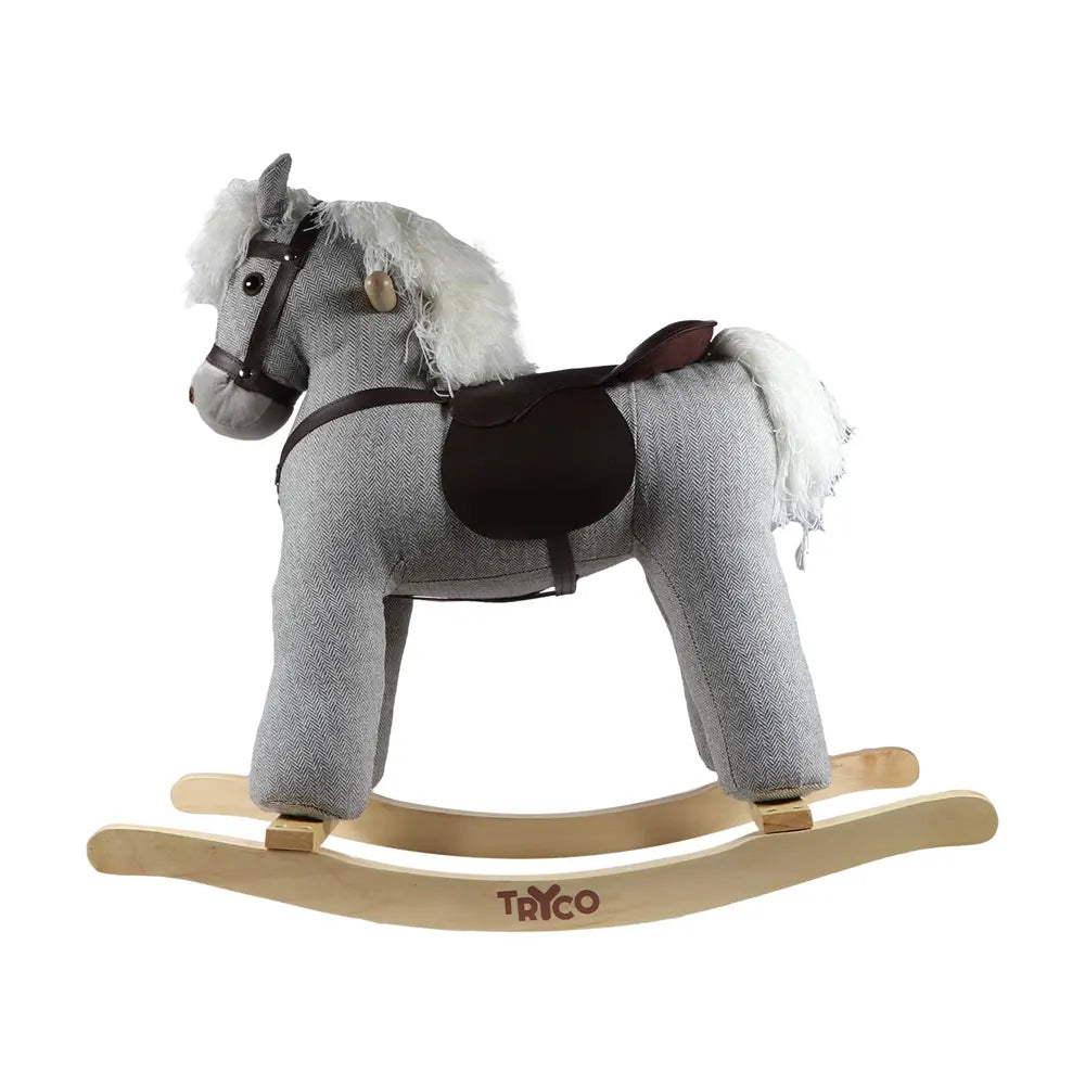 Tryco Large Rocking Horse 36M+ - Gray