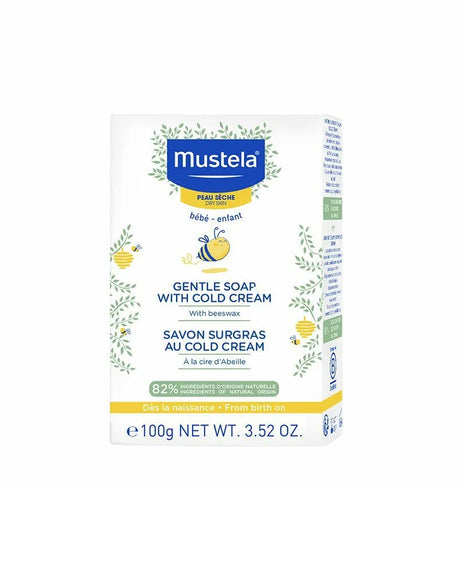 Mustela Savon Surgras à la Cire d'Abeille - 100g