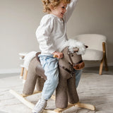 Tryco Large Rocking Horse 36M+ - Gray