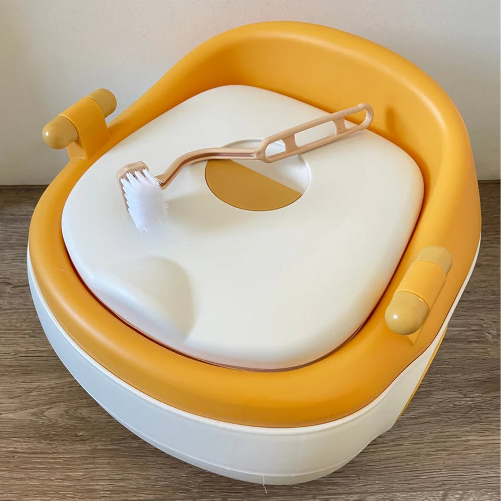 Pot d’Apprentissage 3 en 1 Multifonction - Blanc & Jaune