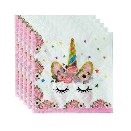 Pack Des Serviettes - Licorne