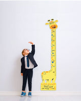 Sunta Règle Murale de Croissance Autocollant - Giraffe