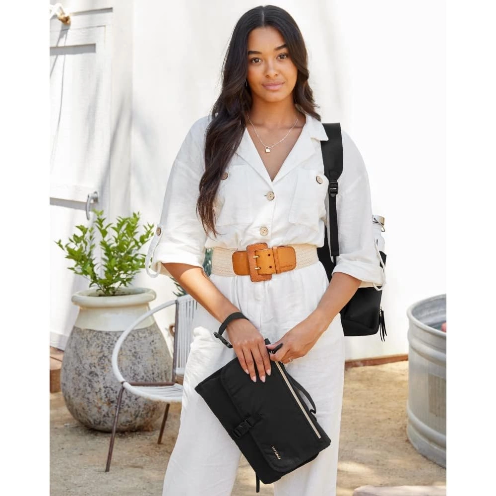 Skip Hop Tapis à Langer Portable Envi Luxe Pronto - Noir