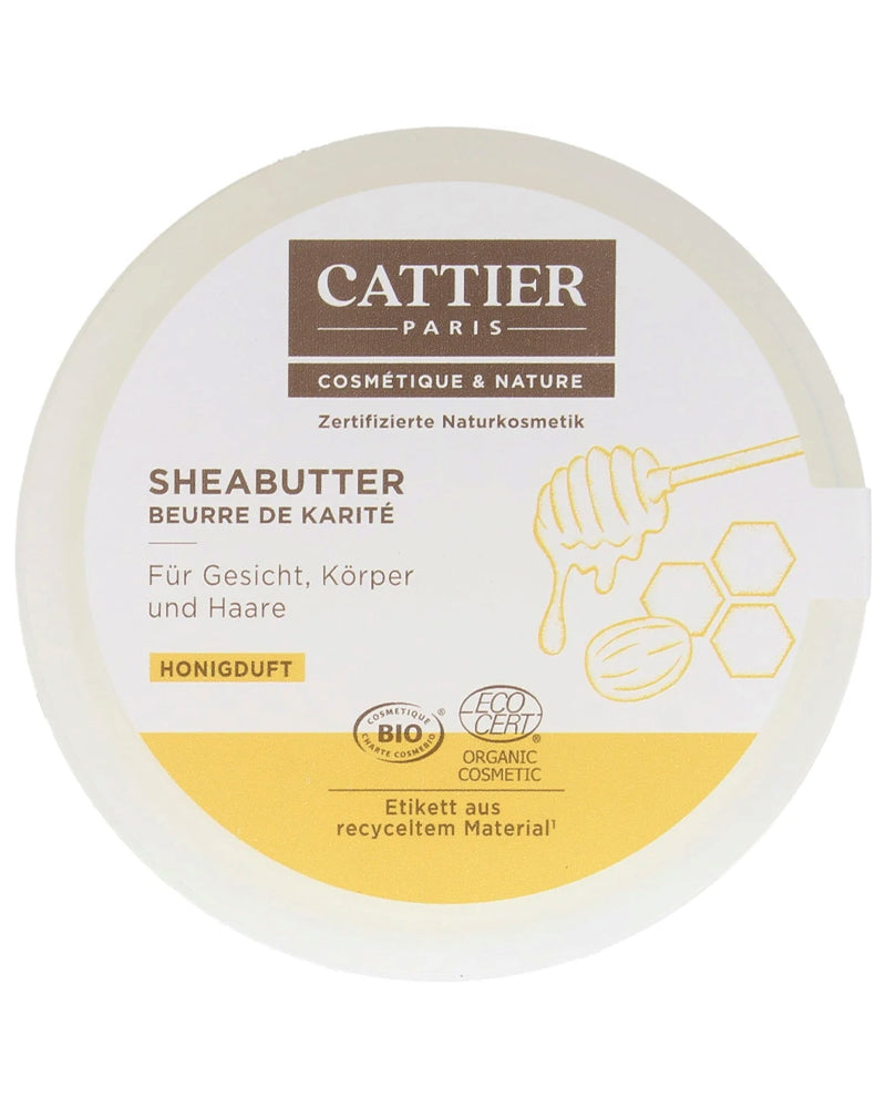 Cattier Beurre de Karité Parfum Miel - 100g