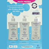 Offre : Gilbert Gel Nettoyant + Baume Relipidant 400ml = Eau Nettoyante 400ml Offert