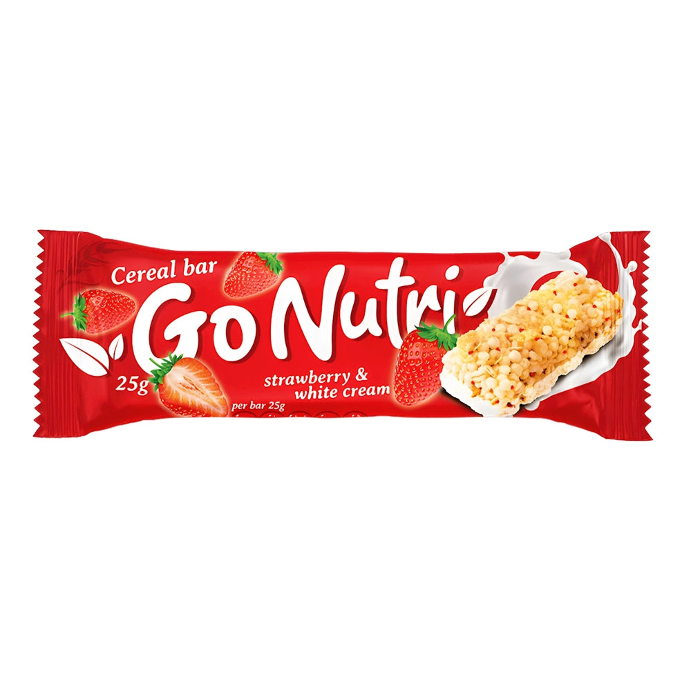 Vitalia Health Food Go Nutri Cereal Bar With Strawberry & White Cream - 25g