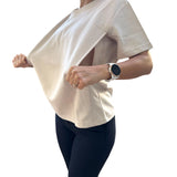 Bambidou T-shirt d'Allaitement - Beige