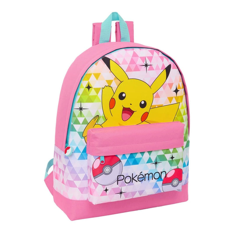 Safta Mochila Pokémon Rosa