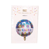 Happy Birthday Round Foil Balloon – 42cm