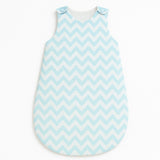 Babymat Gigoteuse Mi Saison - Zig Zag Bleu Ciel