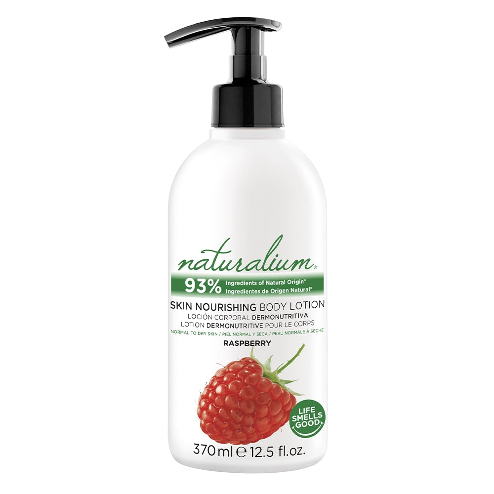 Naturalium Lait Corporel Framboise 370 ml