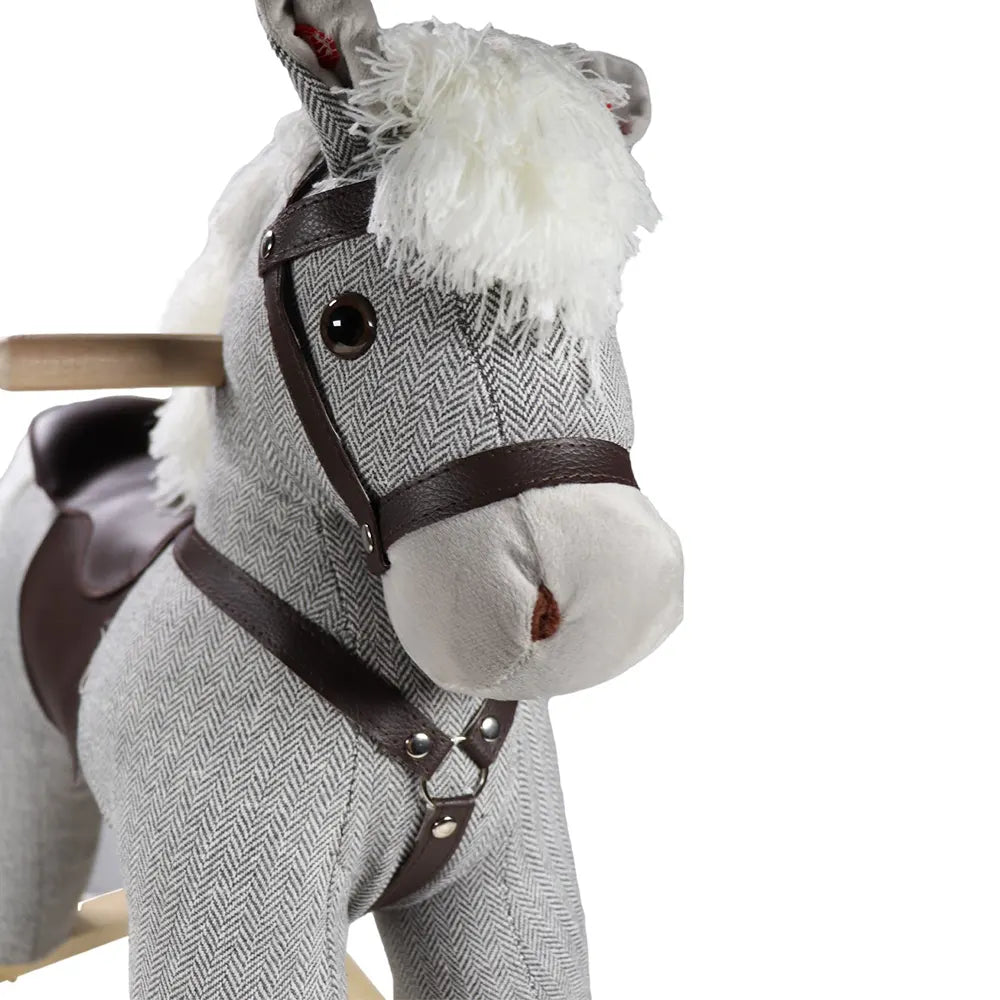 Tryco Large Rocking Horse 36M+ - Gray