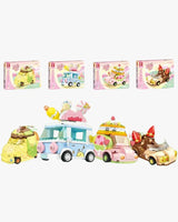 Sembo Blocs De Construction Mini Ice Cream Van 6A+ - Jaune