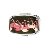 Zarine Compact 2-Compartment Pill Box