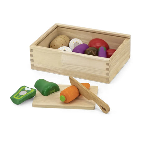 Viga Toys Set de Coupe de Légumes 18M+