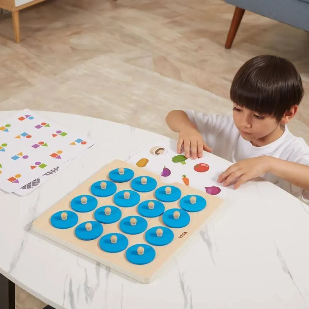 Viga Toys Juego Educativo de Entrenamiento de la Memoria – 3A+