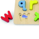 Viga Toys Rompecabezas del Alfabeto en Minúsculas de Madera – 3 años+